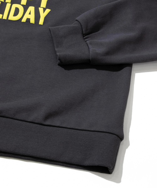 modem design(モデムデザイン)の「MODEM DESIGN/モデムデザイン スウェットクルー -ビールおじさん-(スウェット・メンズ・チャコールグレー/アイボリー・X-LARGE/MEDIUM/LARGE)」の8枚目の写真