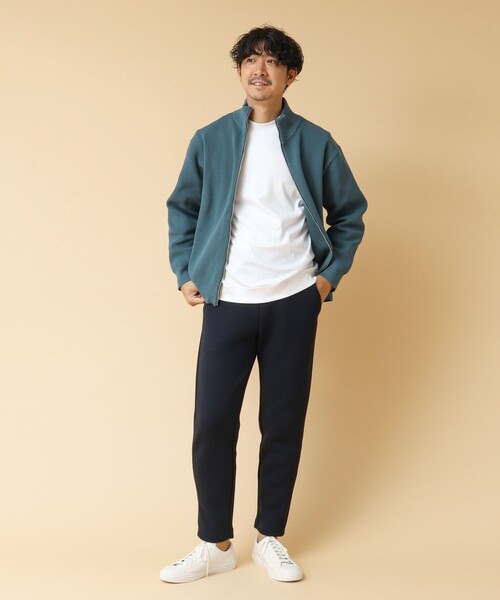 NOLLEY’S（ノーリーズ）の「クジラ刺繍ダンボールニット イージーパンツ 24AW（その他パンツ・メンズ・グレー/ブラック/ネイビー・M/L）」の4枚目の写真