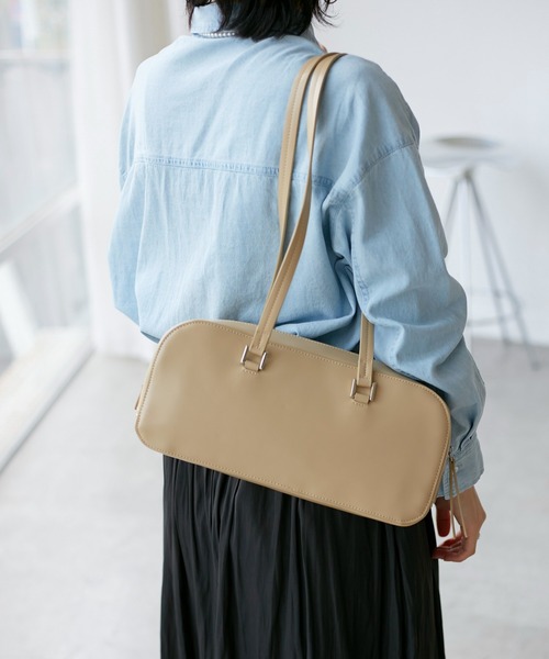 ROPE' PICNIC(ロペピクニック)の「ワイドボストンバッグ(ボストンバッグ・レディース・ベージュ系その他2/ブラック・FREE)」の16枚目の写真