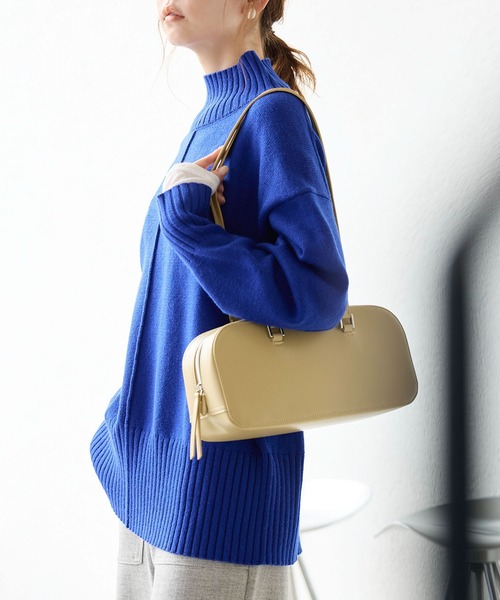 ROPE' PICNIC(ロペピクニック)の「ワイドボストンバッグ(ボストンバッグ・レディース・ベージュ系その他2/ブラック・FREE)」の14枚目の写真