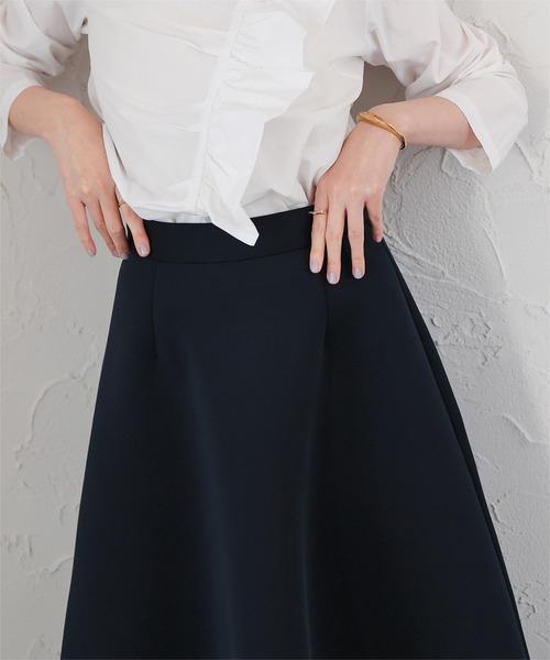 UR'S(ユアーズ)の「ダンボールフレアスカート(スカート・レディース・ネイビー/ブラック・L/M/S)」の18枚目の写真