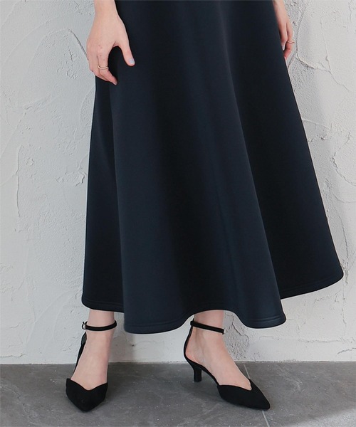 UR'S(ユアーズ)の「ダンボールフレアスカート(スカート・レディース・ネイビー/ブラック・L/M/S)」の19枚目の写真