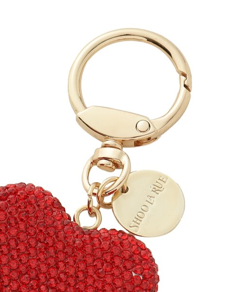 SHOO・LA・RUE（シューラルー）の「◆キラキラハートチャーム（チャーム・レディース・ホワイト/レッド系1/ピンク系・00）」の7枚目の写真