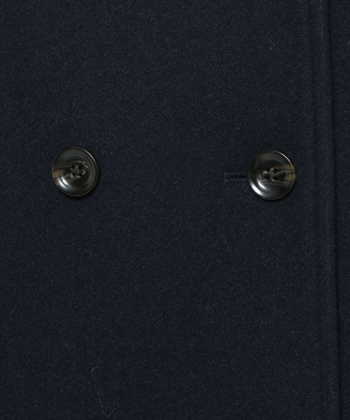 LAKOLE（ラコレ）の「ウーリーテックミドルコート / 116702（ステンカラーコート・レディース・ブラウン/ネイビー/アイボリー・SMALL/MEDIUM）」の6枚目の写真