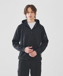 DESIGNWORKS | 【セットアップ対応】ハーフジップ 切替パーカー(パーカー)