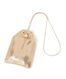 BAYFLOW | [スマホ・カード収納可能]メタルメッシュミニショルダー(ショルダーバッグ)