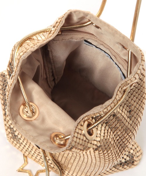 BAYFLOW（ベイフロー）の「[スマホ・カード収納可能]メタルメッシュミニショルダー（ショルダーバッグ・レディース・ゴールド/シルバー/ブラック・FREE）」の22枚目の写真