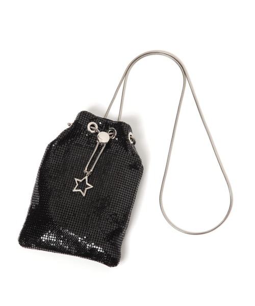 BAYFLOW（ベイフロー）の「[スマホ・カード収納可能]メタルメッシュミニショルダー（ショルダーバッグ・レディース・ゴールド/シルバー/ブラック・FREE）」の11枚目の写真