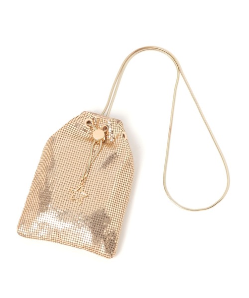 BAYFLOW（ベイフロー）の「[スマホ・カード収納可能]メタルメッシュミニショルダー（ショルダーバッグ・レディース・ゴールド/シルバー/ブラック・FREE）」の12枚目の写真