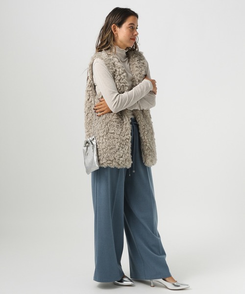 BAYFLOW（ベイフロー）の「[スマホ・カード収納可能]メタルメッシュミニショルダー（ショルダーバッグ・レディース・ゴールド/シルバー/ブラック・FREE）」の6枚目の写真