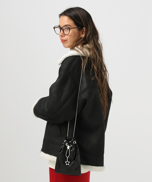 BAYFLOW（ベイフロー）の「[スマホ・カード収納可能]メタルメッシュミニショルダー（ショルダーバッグ・レディース・ゴールド/シルバー/ブラック・FREE）」の5枚目の写真