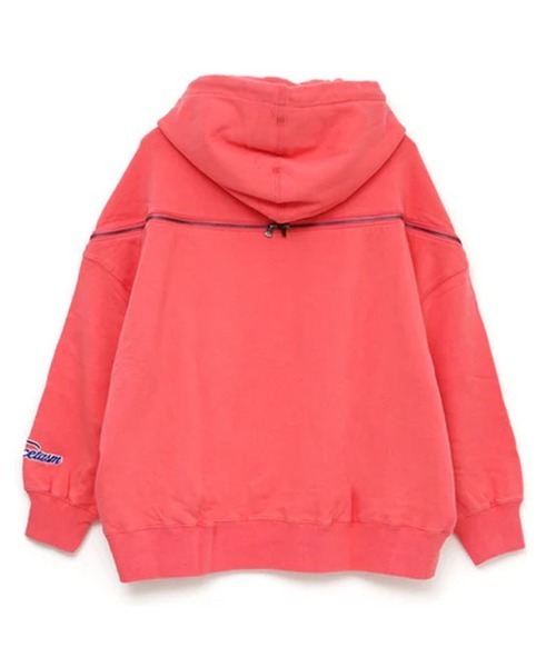 FACETASM / 24AW/7BARS ZIPPER HOODIE/パーカー/4/コットン/PNK/プリント/KR-SW-U05 FACETASM（ファセッタズム）の「【FACETASM / ファセッタズム】7BARS