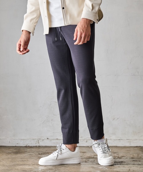 RATTLE TRAP（ラトルトラップ）の「楊柳ジャージーテーパードイージーパンツ（その他パンツ・メンズ・ネイビー/ブラック・LL/L/M/S）」の2枚目の写真