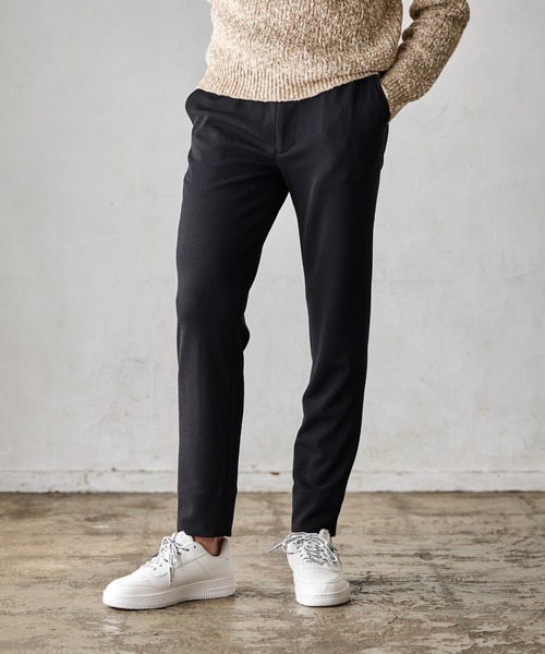 RATTLE TRAP（ラトルトラップ）の「楊柳ジャージーテーパードイージーパンツ（その他パンツ・メンズ・ネイビー/ブラック・LL/L/M/S）」の13枚目の写真