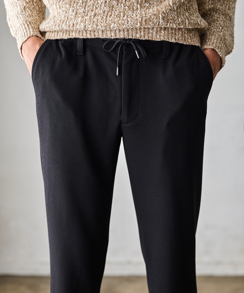 RATTLE TRAP（ラトルトラップ）の「楊柳ジャージーテーパードイージーパンツ（その他パンツ・メンズ・ネイビー/ブラック・LL/L/M/S）」の5枚目の写真
