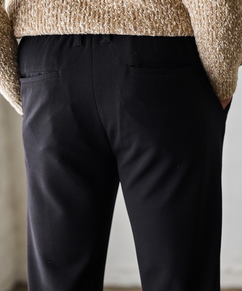 RATTLE TRAP（ラトルトラップ）の「楊柳ジャージーテーパードイージーパンツ（その他パンツ・メンズ・ネイビー/ブラック・LL/L/M/S）」の14枚目の写真