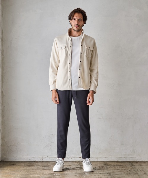 RATTLE TRAP（ラトルトラップ）の「楊柳ジャージーテーパードイージーパンツ（その他パンツ・メンズ・ネイビー/ブラック・LL/L/M/S）」の12枚目の写真