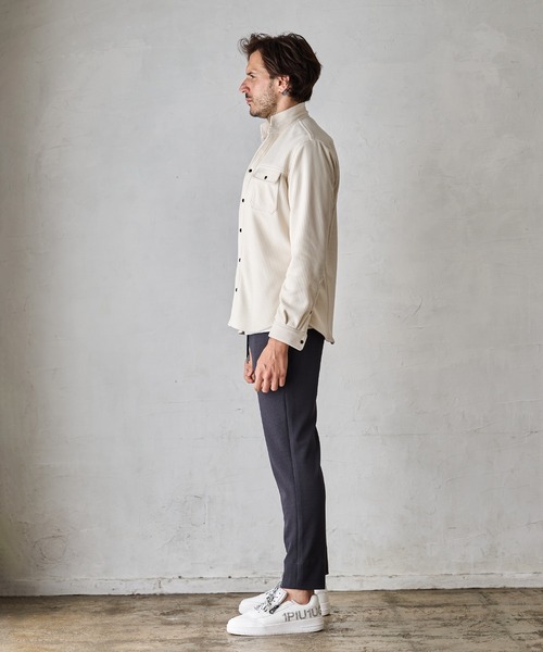 RATTLE TRAP（ラトルトラップ）の「楊柳ジャージーテーパードイージーパンツ（その他パンツ・メンズ・ネイビー/ブラック・LL/L/M/S）」の15枚目の写真