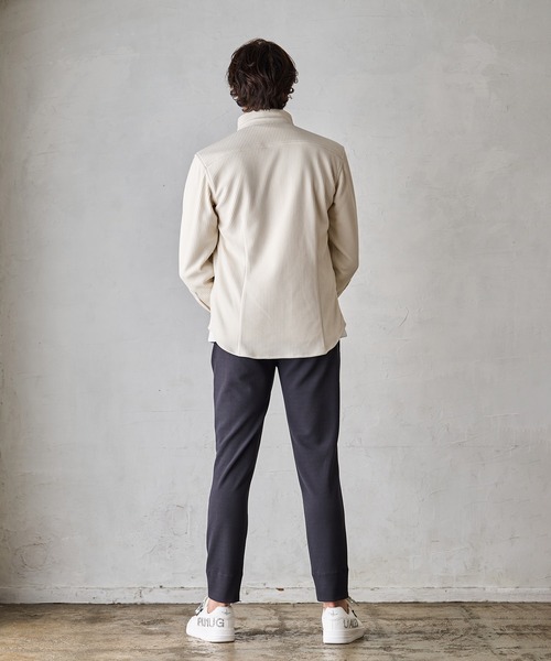 RATTLE TRAP（ラトルトラップ）の「楊柳ジャージーテーパードイージーパンツ（その他パンツ・メンズ・ネイビー/ブラック・LL/L/M/S）」の8枚目の写真