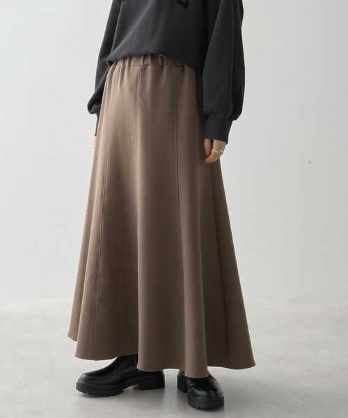 アニュアンス エコレザーマーメイドスカート（Brown） アニュアンス anuans エコレザーマーメイドスカート （BROWN）