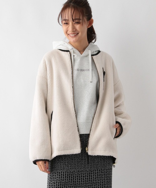 GLOBAL WORK（グローバルワーク）の「リバーシブルボアブルゾン/115504