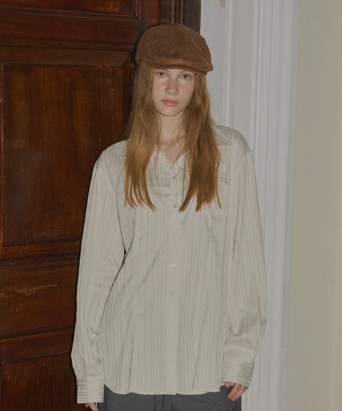 GIUNON（ジウノン）の「suede touch hunting cap / スエードタッチハンチングキャップ（ハンチング/ベレー帽・レディース・ブラック/ブラウン・FREE）」の13枚目の写真