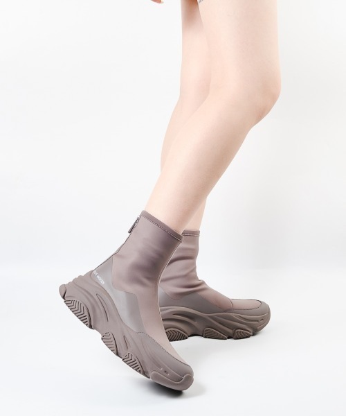 バックジップスニーカーブーツ/S.MADDEN VROOMS-UA（ブーツ