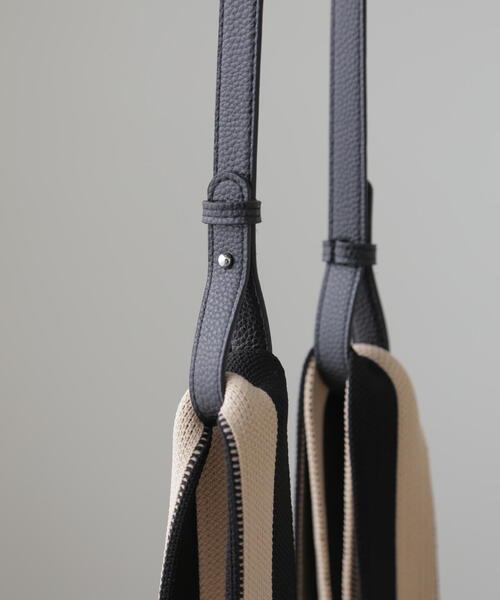 FREE'S MART(フリーズマート)の「◆ニットショルダーバッグ(ショルダーバッグ・レディース・ブラウン/ブラック・フリ-)」の7枚目の写真