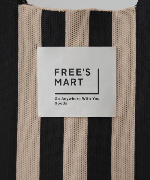 FREE'S MART(フリーズマート)の「◆ニットショルダーバッグ(ショルダーバッグ・レディース・ブラウン/ブラック・フリ-)」の8枚目の写真