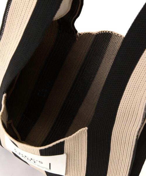 FREE'S MART(フリーズマート)の「◆ニットショルダーバッグ(ショルダーバッグ・レディース・ブラウン/ブラック・フリ-)」の15枚目の写真