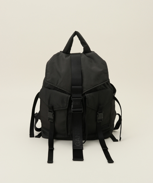【GANNI / ガニー】 Recycled Tech Backpack