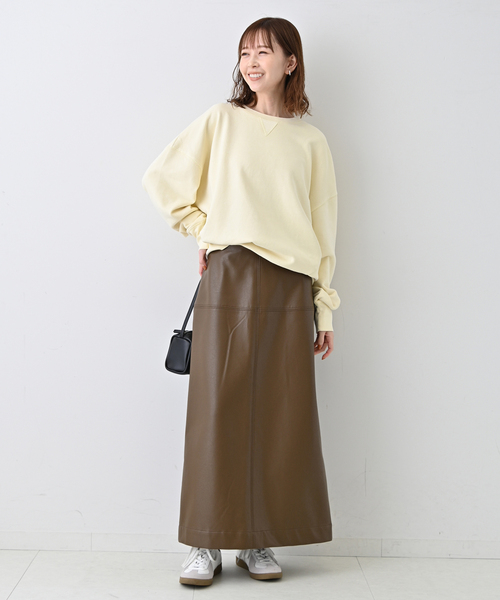 SLOBE IENA（スローブイエナ）の「《追加》SLOBE スクエアバッグ（ハンドバッグ・レディース・ブラック/ベージュ・FREE）」の10枚目の写真