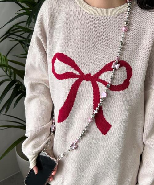 WEGO（ウィゴー）の「WEGO/メタルビーズモチーフストラップ（スマホグッズ・レディース・その他3/その他2/その他1/その他4・FREE）」の7枚目の写真