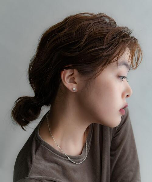 SMELLY(スメリー)の「SMELLY so’ grain pierce(ピアス(両耳用)・レディース・シルバー・-)」の4枚目の写真