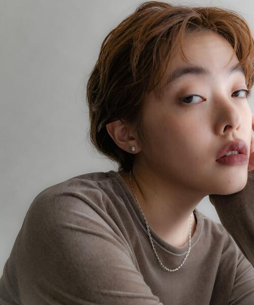 SMELLY(スメリー)の「SMELLY so’ grain pierce(ピアス(両耳用)・レディース・シルバー・-)」の7枚目の写真