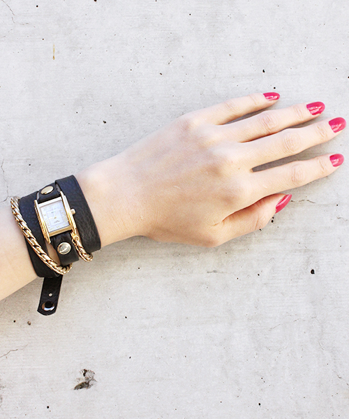 LA MER COLLECTIONS（ラメールコレクション）の「【LA　MER　COLLECTIONS　2015　AW Collection】（アナログ腕時計・レディース・ブラック・FREE）」の11枚目の写真