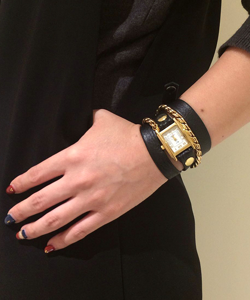 LA MER COLLECTIONS（ラメールコレクション）の「【LA　MER　COLLECTIONS　2015　AW Collection】（アナログ腕時計・レディース・ブラック・FREE）」の8枚目の写真