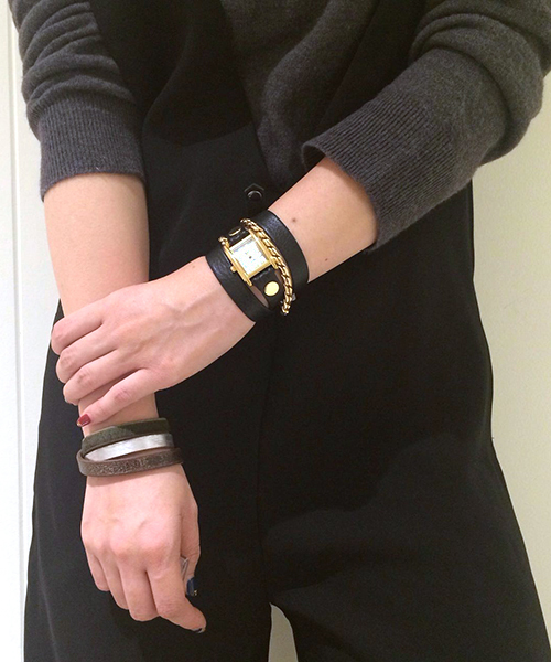 LA MER COLLECTIONS（ラメールコレクション）の「【LA　MER　COLLECTIONS　2015　AW Collection】（アナログ腕時計・レディース・ブラック・FREE）」の9枚目の写真