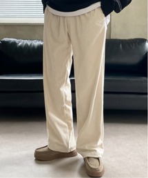 NOWLE | 【NOWLE】ワイドシルエット ドレープ コーデュロイ パンツ(その他パンツ)