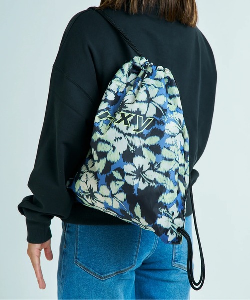 ROXY(ロキシー)の「LIGHT AS A FEATHER/ロキシーナップサック(バックパック/リュック・レディース・ブルー・FREE)」の1枚目の写真