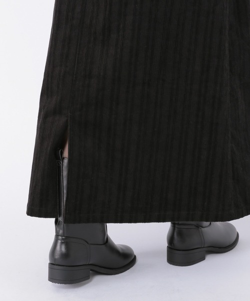 studio CLIP(スタディオクリップ)の「サスペンダー付きジャンパースカート(スカート・レディース・ブラック/キャメル・FREE)」の11枚目の写真