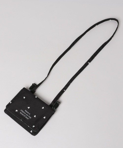 GLOBAL WORK（グローバルワーク）の「洗えるスクール移動ポケ/288812（ボディバッグ/ウエストポーチ・キッズ・ラベンダー/ブラック/ブラック系その他・ONE SIZE）」の3枚目の写真