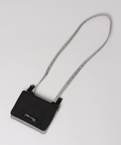 GLOBAL WORK（グローバルワーク）の「洗えるスクール移動ポケ/288812（ボディバッグ/ウエストポーチ・キッズ・ラベンダー/ブラック/ブラック系その他・ONE SIZE）」の4枚目の写真