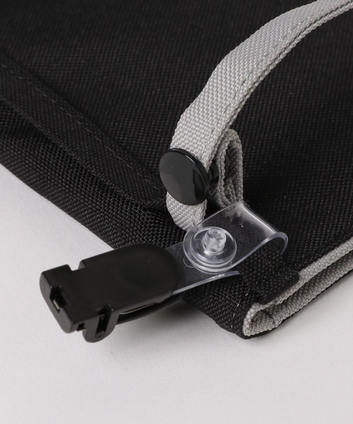 GLOBAL WORK（グローバルワーク）の「洗えるスクール移動ポケ/288812（ボディバッグ/ウエストポーチ・キッズ・ラベンダー/ブラック/ブラック系その他・ONE SIZE）」の9枚目の写真