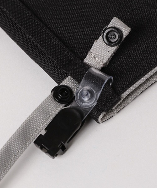 GLOBAL WORK（グローバルワーク）の「洗えるスクール移動ポケ/288812（ボディバッグ/ウエストポーチ・キッズ・ラベンダー/ブラック/ブラック系その他・ONE SIZE）」の10枚目の写真