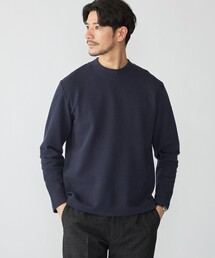 【美品】nbb Weekend モックネックシャツ ネイビー 再再再値下げ新品 NBB WEEKEND モックネック2 白 定価15400円