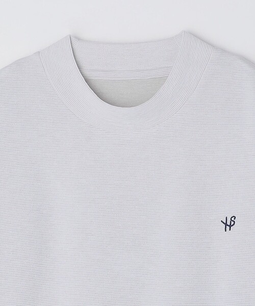 SHIPS(シップス)の「【WEB限定】SHIPS: ワンポイント ロゴ リップル モックネック ロングスリーブ Tシャツ(Tシャツ/カットソー・メンズ・ホワイト/ネイビー/ダークグレー・SMALL/MEDIUM/LARGE/X-LARGE)」の21枚目の写真