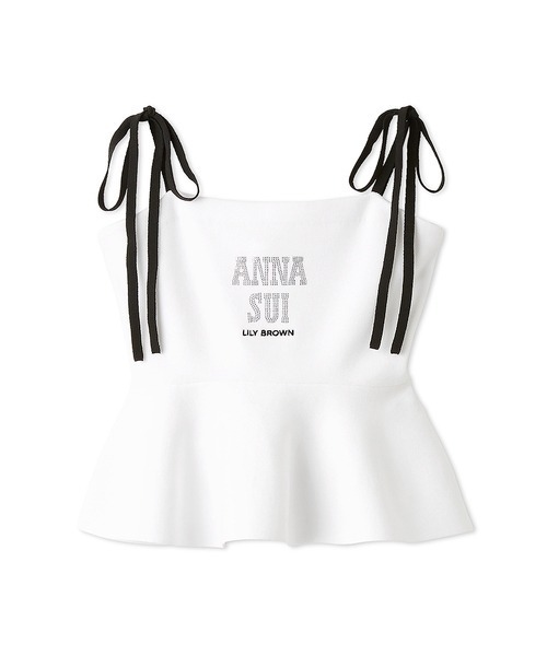 【LILY BROWN × ANNA SUI】ペプラムトップス セール】【WEB・一部店舗限定カラー】【LILY BROWN × ANNA SUI