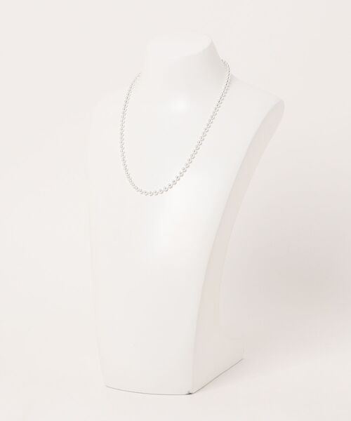 sowi(ソーイ)の「SV ボールチェーン ネックレスB(4mm)(ネックレス・レディース・シルバー・45cm)」の3枚目の写真