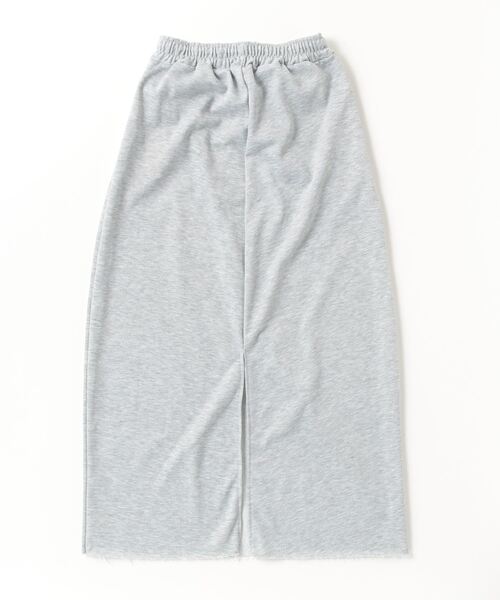 Per sist ence（パーシエンス）の「スリットスウェットスカート（スカート・レディース・ブラック/グレー・FREE）」の3枚目の写真